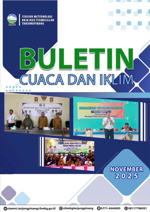 Buletin Cuaca dan Iklim Kepulauan Riau Edisi November 2025