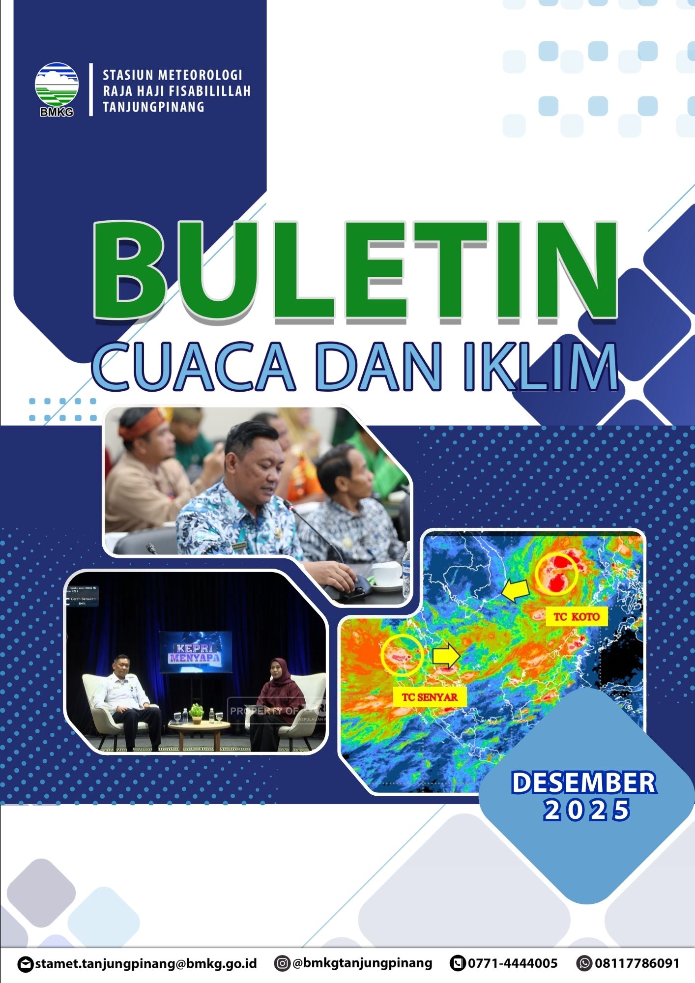 Buletin Cuaca dan Iklim Kepulauan Riau Edisi Desember 2025